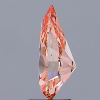 Pear 3.14ct Fancy Vivid Pink VS1 IGI Certified CVD Lab Grown Diamond EC3509
