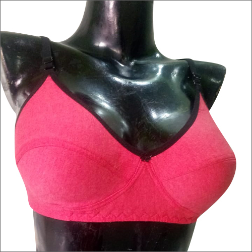 Plain Non Padded Bra - Cotton Material Women's Non Padded Design in Various Sizes Classic Plain Pattern for Everyday Comfort