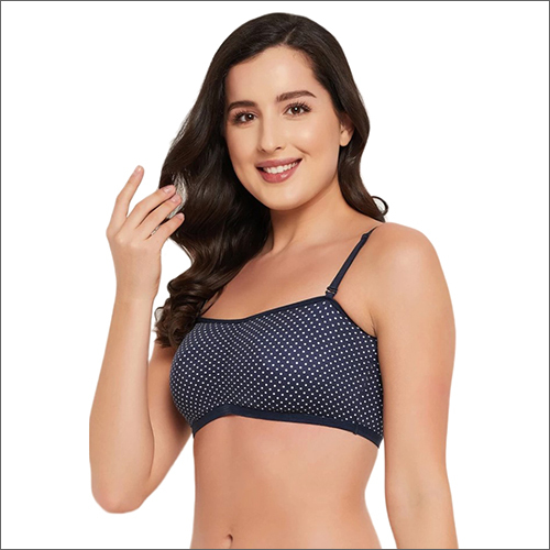 Printed Padded Bra - Cotton Fabric Various Sizes Available | Designed for Women Comfortable Padded Support with Stylish Fit