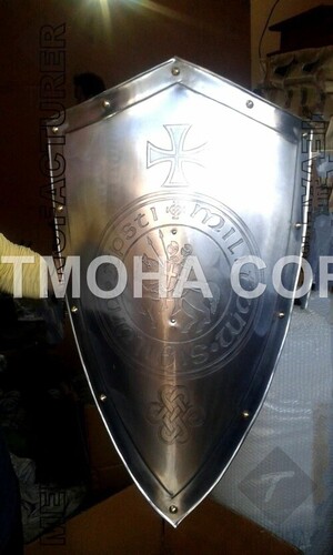 Medieval Shield / Round Shield / Greek Shield / Decorative Shield / Wooden Shield / Armor Shield / Handmade Shield / Decorative Shield MS0201