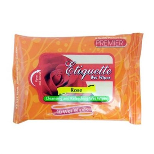 Premier Etiquette Rose Wet Wipes