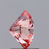 Round 2.00ct Fancy Vivid Pink VS2 IGI Certified CVD Lab Grown Diamond EC3519