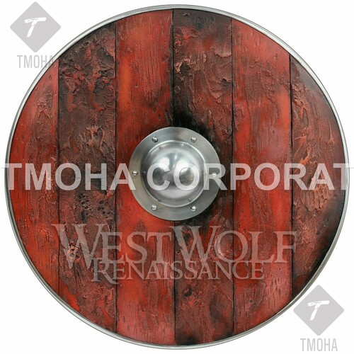 Medieval Shield / Round Shield / Greek Shield / Decorative Shield / Wooden Shield / Armor Shield / Handmade Shield / Decorative Shield MS0221