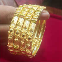 Fashion Ladies Gold Bangles
