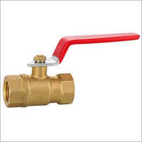 Ball Valves - Brass Material, Manual Operation for Industrial Water Applications | Polished Surface Finish