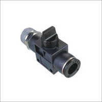 Stainless Steel Hand Valve - 1/2 Inch Size, Matte Black Coating | Medium Pressure Control For Gas Flow In Industrial Applications