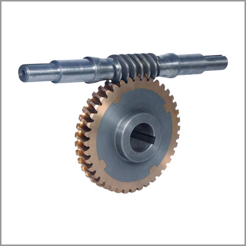 Worm Shaft And Worm Wheel - Color: Gray