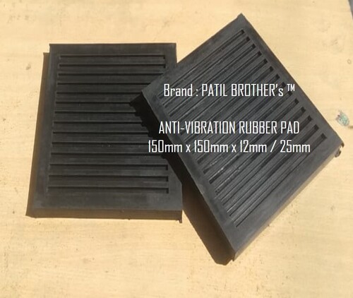 ANTIVIBRATION RUBBER PAD