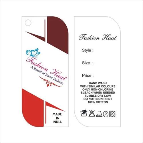Garment Paper Label