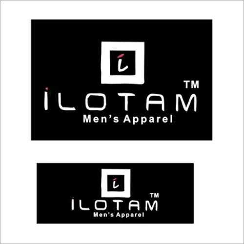 Wedding Printed Garment Label - Cotton Packet, Black Color, Rectangle Shape | Water Activated Adhesive, Printed Design, In-Mound Label