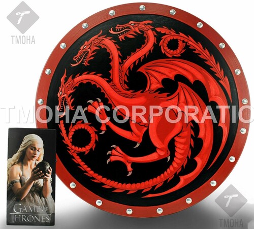 Medieval Shield / Round Shield / Greek Shield / Decorative Shield / Wooden Shield / Armor Shield / Handmade Shield / Decorative Shield MS0231