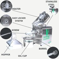 Domestic Expeller Oil Making Machines