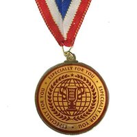 Worlds Best Dad Gold Medal