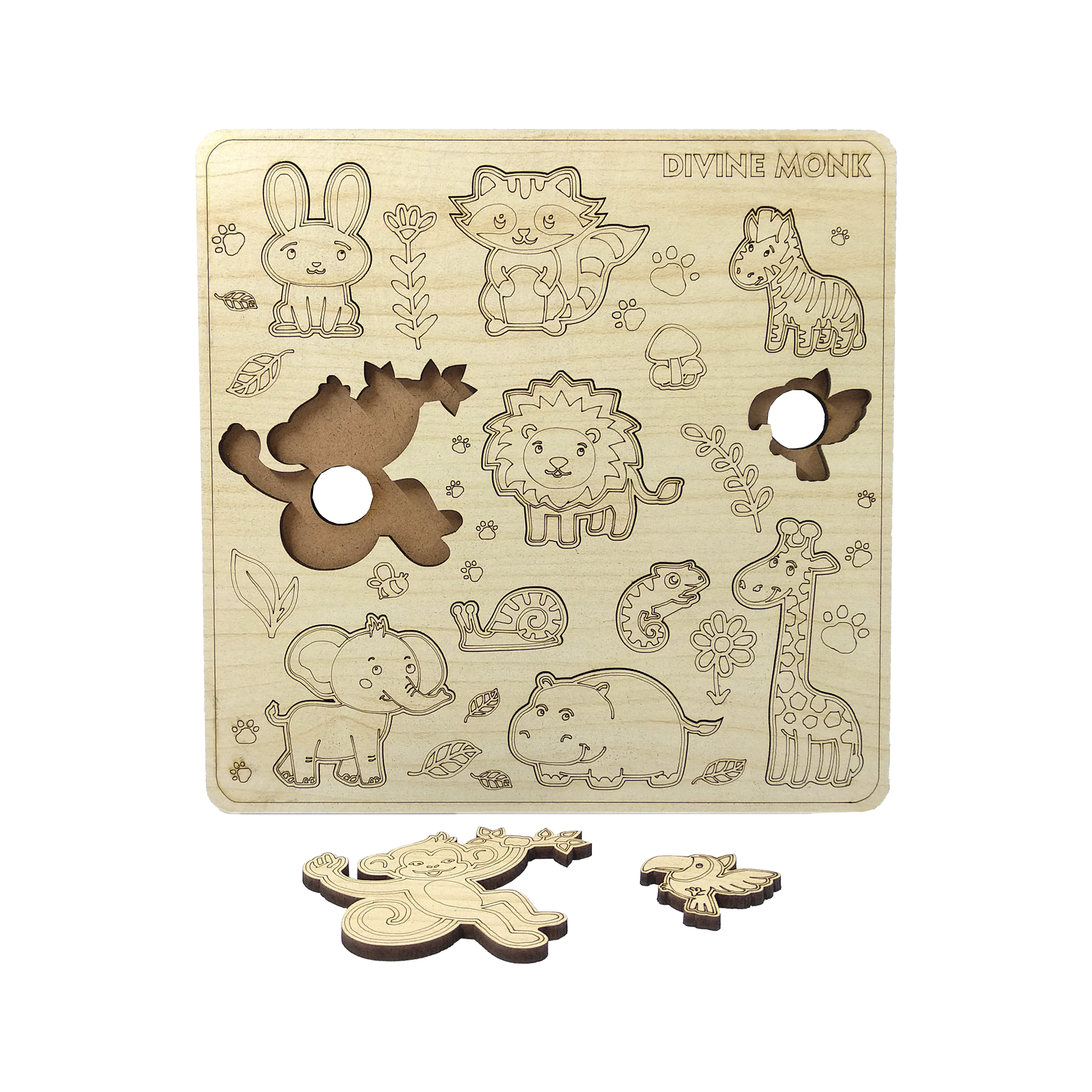 WOODEN PUZZLE BLOCK FOR KIDS