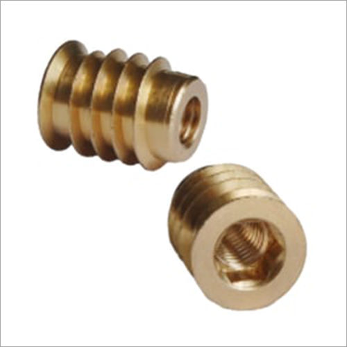 Brass Round Threaded Insert Application: Industrial