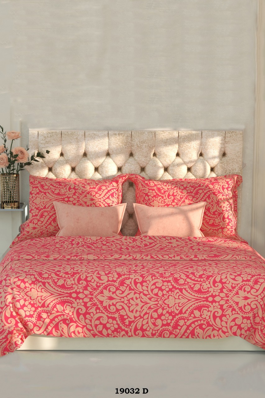 Printed Cotton Double Bed Sheet