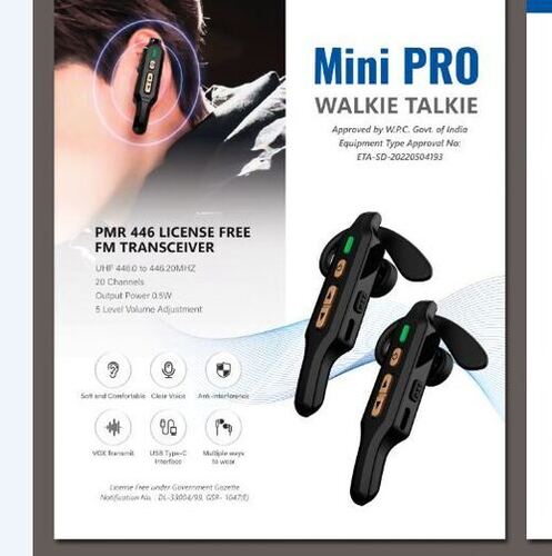 Mini PRO Clip-ON Walkie Talkie