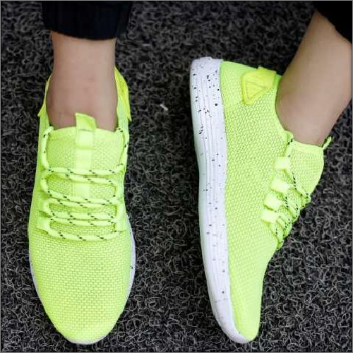 Ladies Lime Sports Shoes