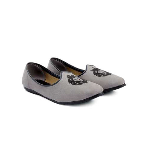 Mens Grey Mojari