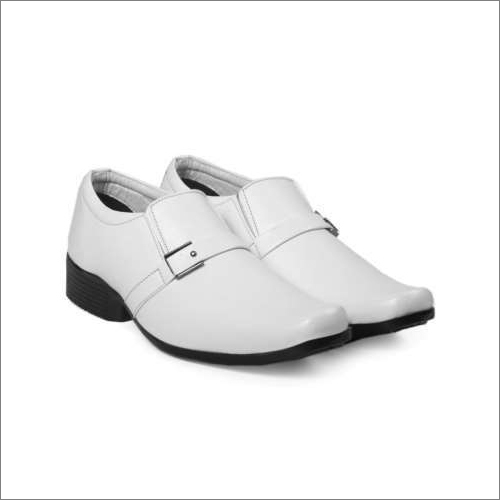 Mens Plain White Shoes
