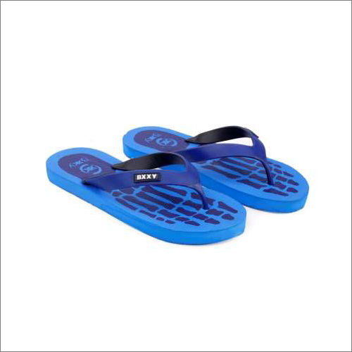 Mens Blue Slippers