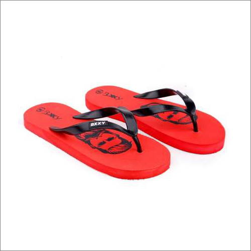 Mens Red Slippers