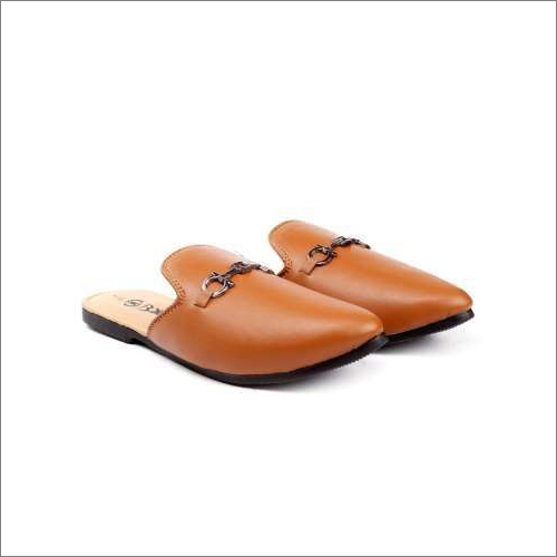 Mens Tan Mules