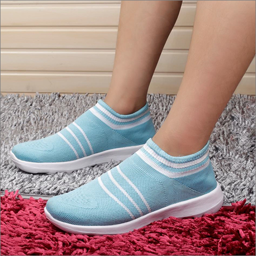 Ladies Light Blue Sports Shoes