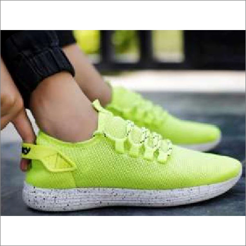 Ladies Lime Sports Shoes