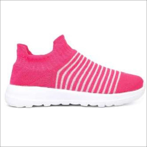 Ladies Pink Sports Shoes