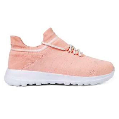 Ladies Light Pink Sports Shoes
