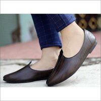 Mens Dark Brown Mojari