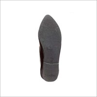 Mens Plain Black Mojari