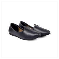 Mens Ethnic Black Mojari