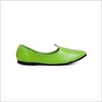 Mens Green Mojari