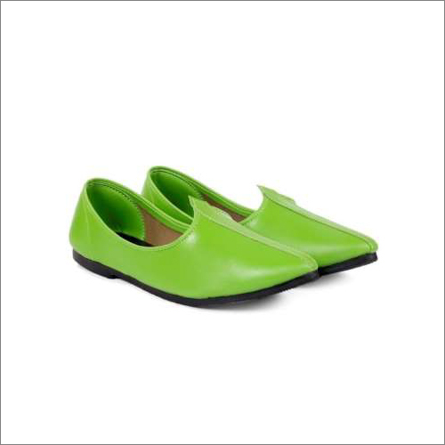 Mens Green Mojari