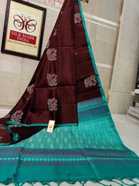 kanjivaram traditional soft silk saree handloom
