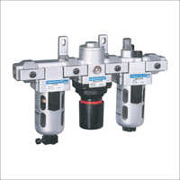 Air Filter Regulator Lubricator - Color: Grey-black