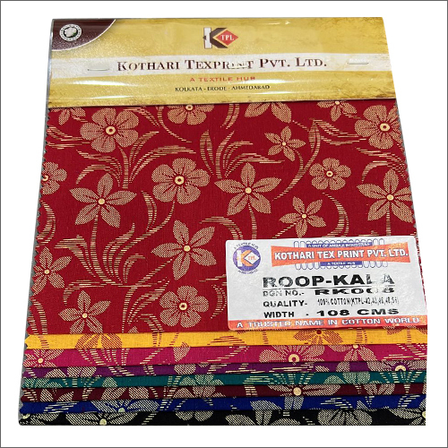 Cottton Blouse Discharge Prints Fabric - Cotton