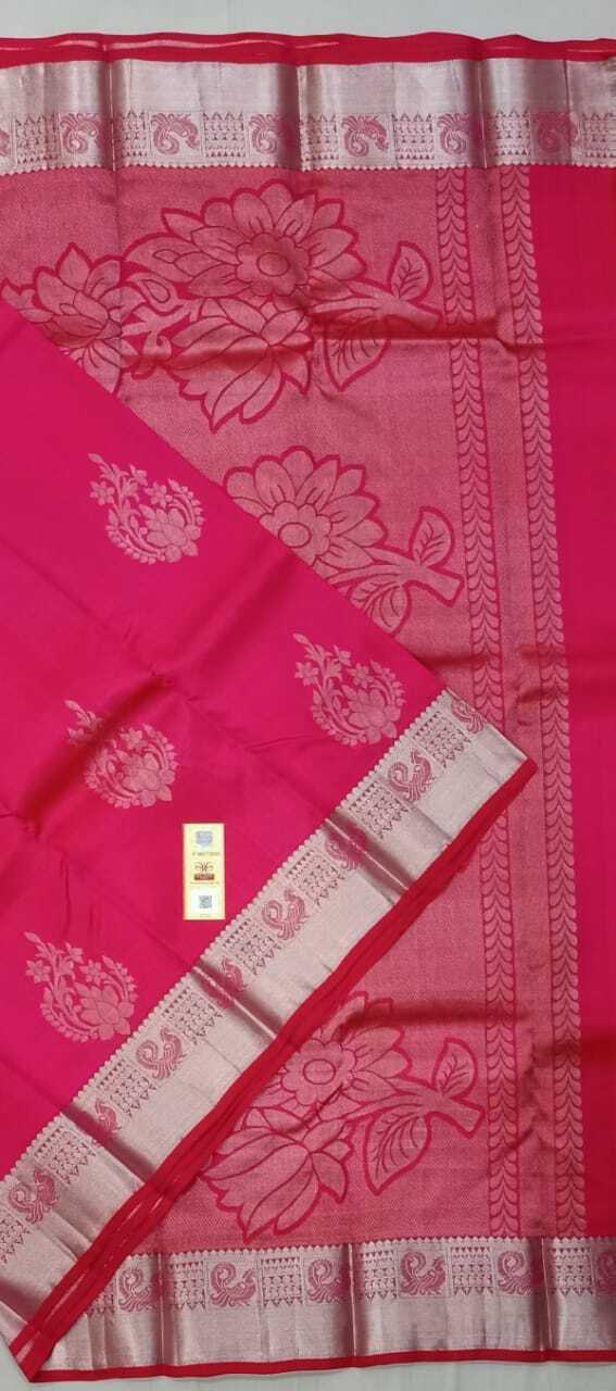 pure handloom Kanjivaram sobher silk saree