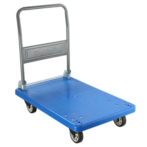 Bigapple Preminum Quality Single Platform Trolley Completely Foldable with 300Kg Capacity  Highly Durable