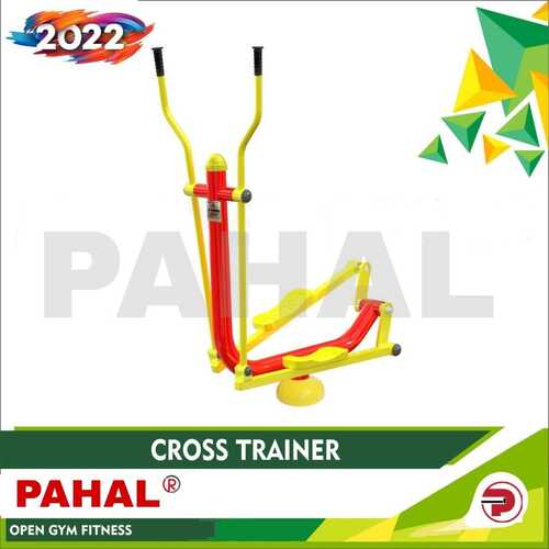 Red & Yellow Outdoor Fitness Equipment