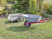 Bigapple Garden Wheel Barrow with 90L Water and 160kg Weight Loading Capacity