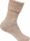 Woolen Thumb Terry Socks - Acrylic Wool Yarn, Full Leg Length, Multi Colour, Middle Elasticity, Washable, Free Size For Women