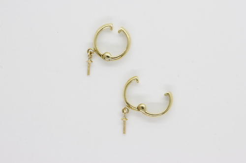 Petit Gyutto Clip-on Earring/ Ear Cuff