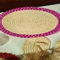 Handcrafted Pure Jute Place Mat