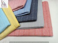 Stripe Hand Block Printed Fabric