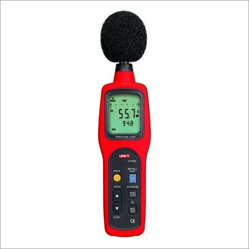 Red-Grey Uni-T Ut352 Sound Level Meter With Data Logging