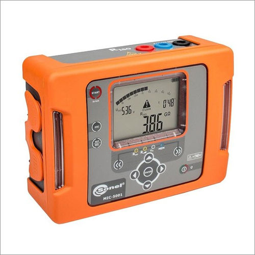 Orange Sonel Mic5001 5 Kv Insulation Tester