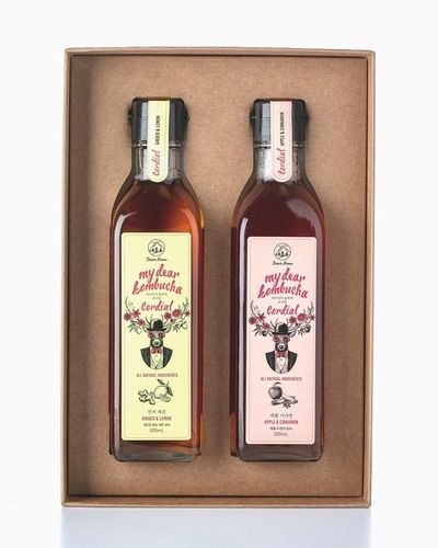 Kombucha Detox Concentrate (Cordial) gift set